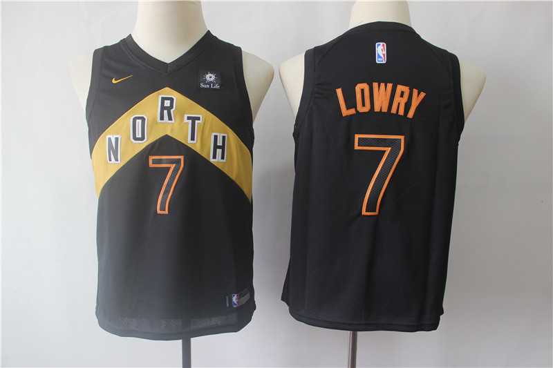 Youth Raptors 7 Kyle Lowry Black City Edition Nike Swingman Jersey,We sell and wholesale Youth Raptors 7 Kyle Lowry Black City Edition Nike Swingman Jersey on line form chian!